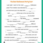 10 Best Adult Halloween Mad Libs Printable Printablee