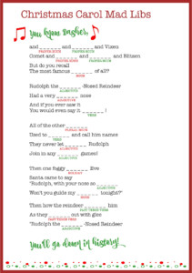 8 Best Printable Christmas Carol Mad Libs Printablee