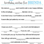 BIRTHDAY MAD LIBS Etsy Mothers Day Brunch Boy Birthday Party