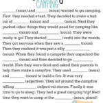 Camping Mad Libs Free Printable For Kids The Chirping Moms Girl