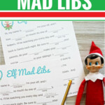 Christmas Elf Mad Libs My Life And Kids Christmas Mad Libs For Kids