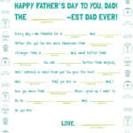 Father s Day Gifts From Kids Free Printable Mad Libs For Dad