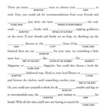 Funny Madlibs Printouts Google Search Mad Lib For Kids Free Mad