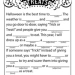Halloween Mad Libs Woo Jr Kids Activities Halloween Writing