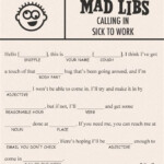 Image Result For Free Adult Mad Libs Printable Sheets Mad Libs Mad