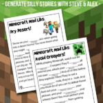 Minecraft Mad Libs For Kids Woo Jr Kids Activities Mad Libs