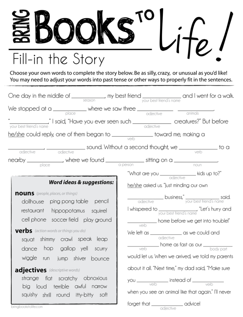 Mother s Day Mad Libs Woo Jr Kids Activities Printable Free Mad 
