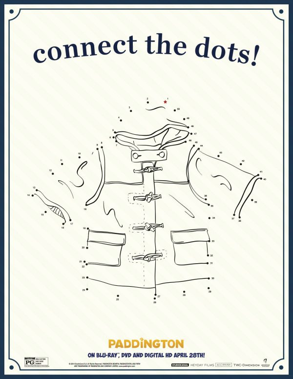 Paddington Printable Connect The Dots Activity Page Mama Likes This