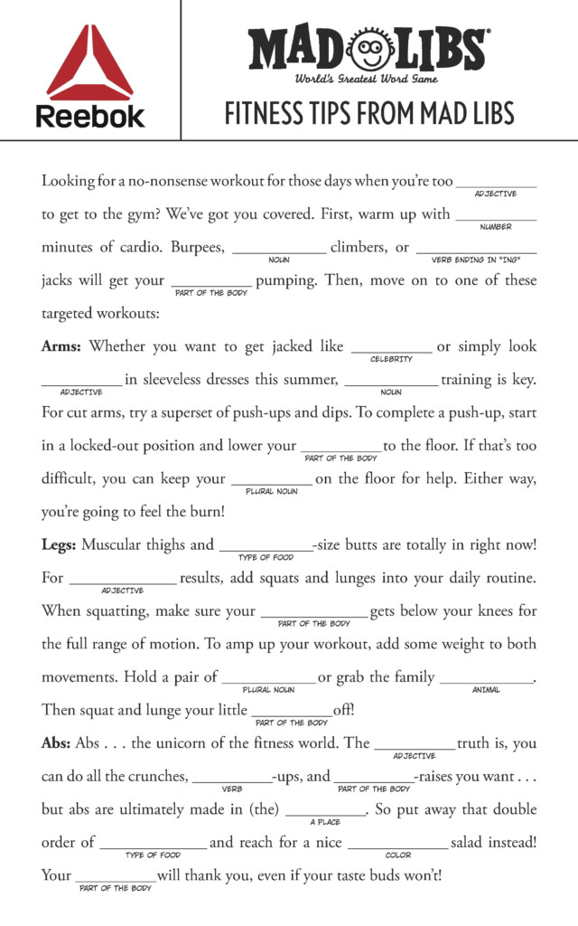 Pin On Mad Libs