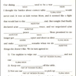 Printable Blank Mad Libs That Are Selective Elmer Website