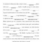 Summer Mad Lib FREE Printable Mad Libs Kids Mad Libs Printable Mad Libs