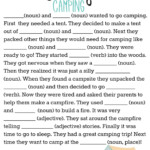 Summer Mad Libs For Kids Printable First Grade Tedy Printable Activities