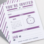 Time Card Invitation Printable By Basic Invite