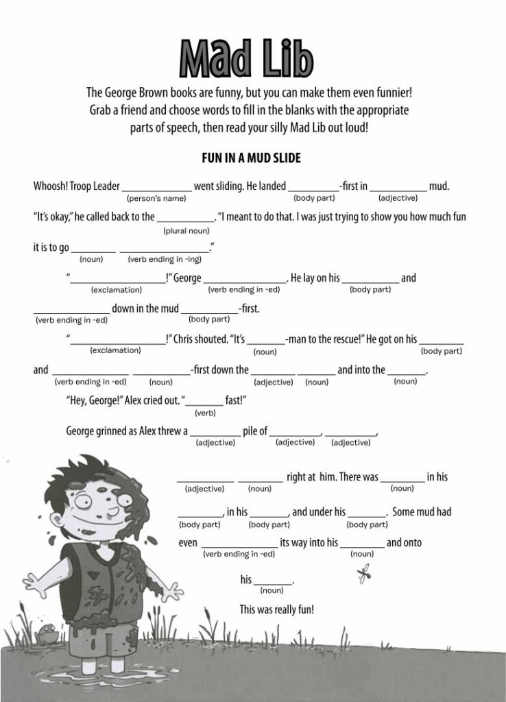 10 Best Camping Mad Libs Printable Printablee