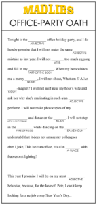 10 Best Office Mad Libs Printable Printablee