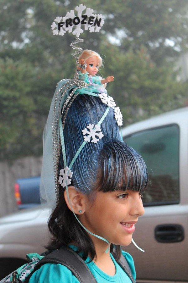 14 Kids That Have Certainly Won At Crazy Hair Day Part 2