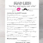 15 Mad Libs For Your Wedding BestBride101