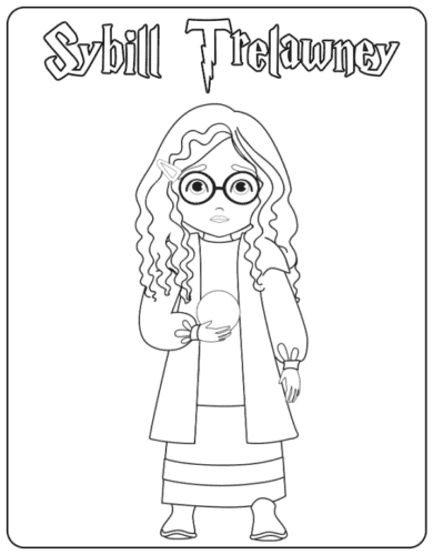 41 Harry Potter Printable Coloring Pages For Kids