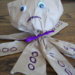 A Paper Bag Craft Sam The Sad Sad Octopus Woo Jr Kids Activities