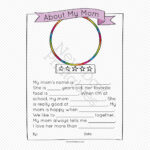 About My Mom Mother s Day Mad Libs Activity Printable For Etsy