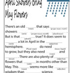 April Showers Bring May Flowers Mad Libs Woo Jr Kids Activities