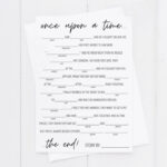 Bridal Shower Mad Libs Free Printable In 2020 Bridal Shower Mad Libs