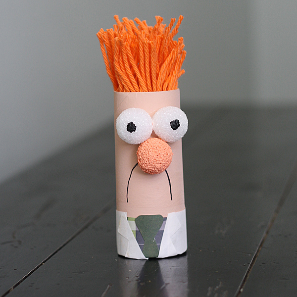 Cardboard Tube Beaker From The Muppets Fun Family Crafts