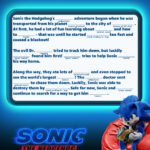 Check Out These Sonic The Hedgehog Activity Sheets Fandango