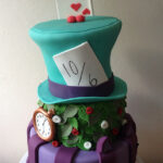 Disney Alice In Wonderland Mad Hatter Wedding Cake Disney Every Day