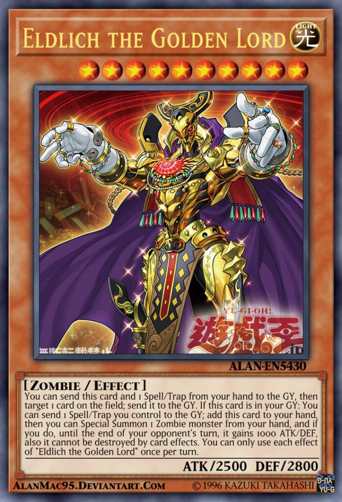 Eldlich The Golden Lord By AlanMac95 On DeviantArt Custom Yugioh 