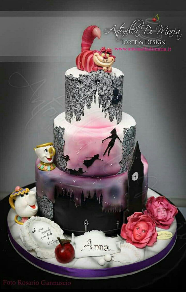 Encontr Este Cake En Internet Y Me Encanto Hermoso Trabajo Fantasy 