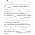 Free Printable Mad Libs For Middle School Students Free Printable