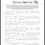 Free Printable Tea Party Games That Are Nerdy Roy Blog