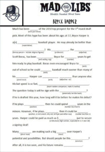 Fun Facts About Winter Mad Libs Mickeys Summer Vacation Mad Lib Free