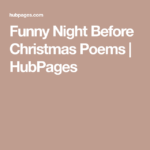 Funny Night Before Christmas Poems Christmas Poems Funny Christmas