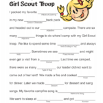 Girl Scout Camping Mad Lib MakingFriends