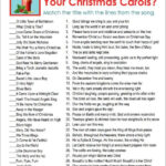 Image Result For Printable Christmas Song Games Christmas Song Games