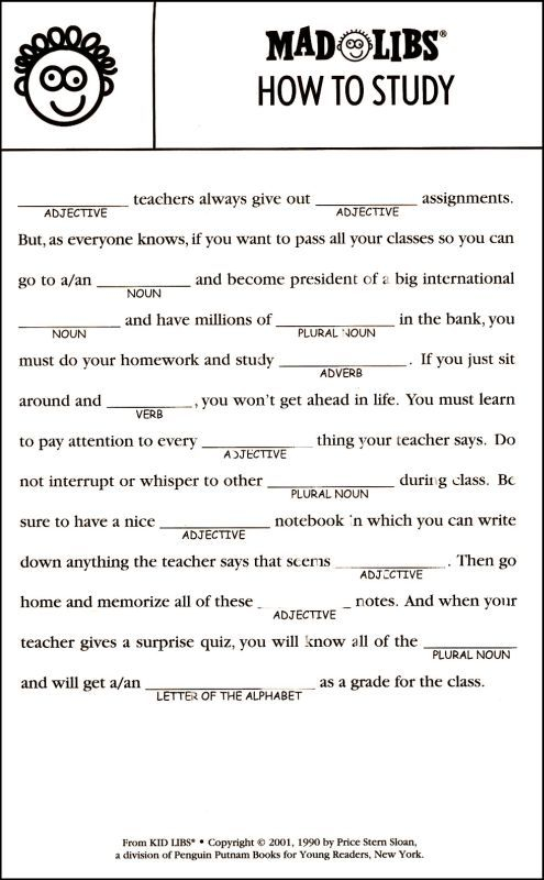 Kid Libs 006726 Details Printable Mad Libs Mad Libs Funny Mad Libs