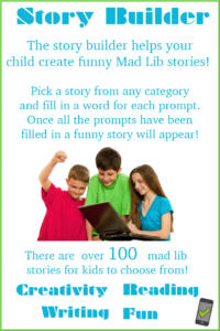 Mad Libs For Kids Squigly s Playhouse