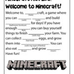 Minecraft Mad Lib Printable Games For Kids Woo Jr Kids Activities