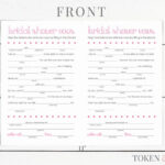 Printable Funny Wedding Vows Mad Libs For Bridal Shower Etsy