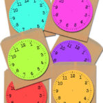 Printable New Year Clock Faces My Kid Craft