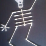 Q Tip Skeleton Halloween Craft For Kids Woo Jr Kids Activities