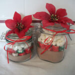 Quick Christmas Gift Craft Hot Cocoa Jars