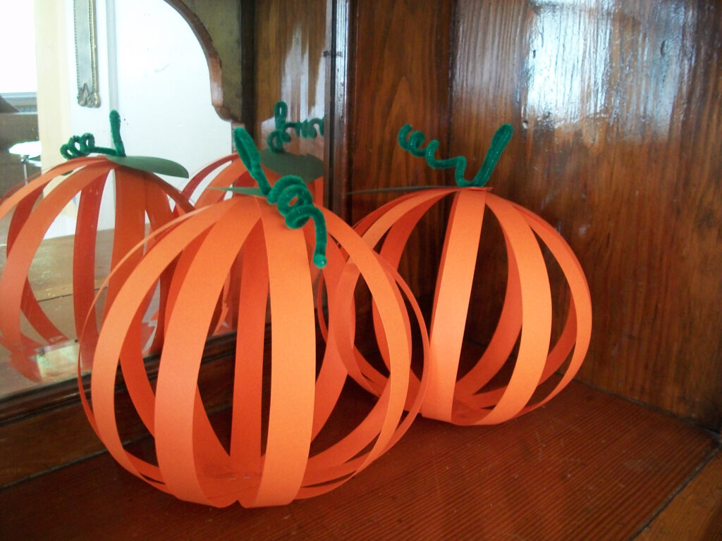 Simple Paper Pumpkin Craft For Kids Woo Jr Kids Activities