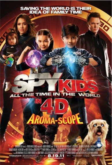 SPY KIDS ALL THE TIME IN THE WORLD In 4D Means You ll Get To Smell It 