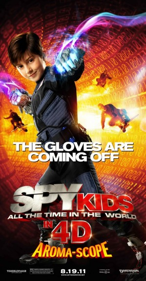 SPY KIDS ALL THE TIME IN THE WORLD In 4D Means You ll Get To Smell It