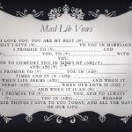 Ten Fun Wedding Mad Libs To Work Into Your Wedding BestBride101