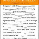 Thanksgiving Mad Libs Printable My Sister s Suitcase Packed With