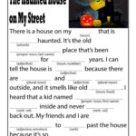 The haunted house on my street Woo Jr Kids Activities Nouns And